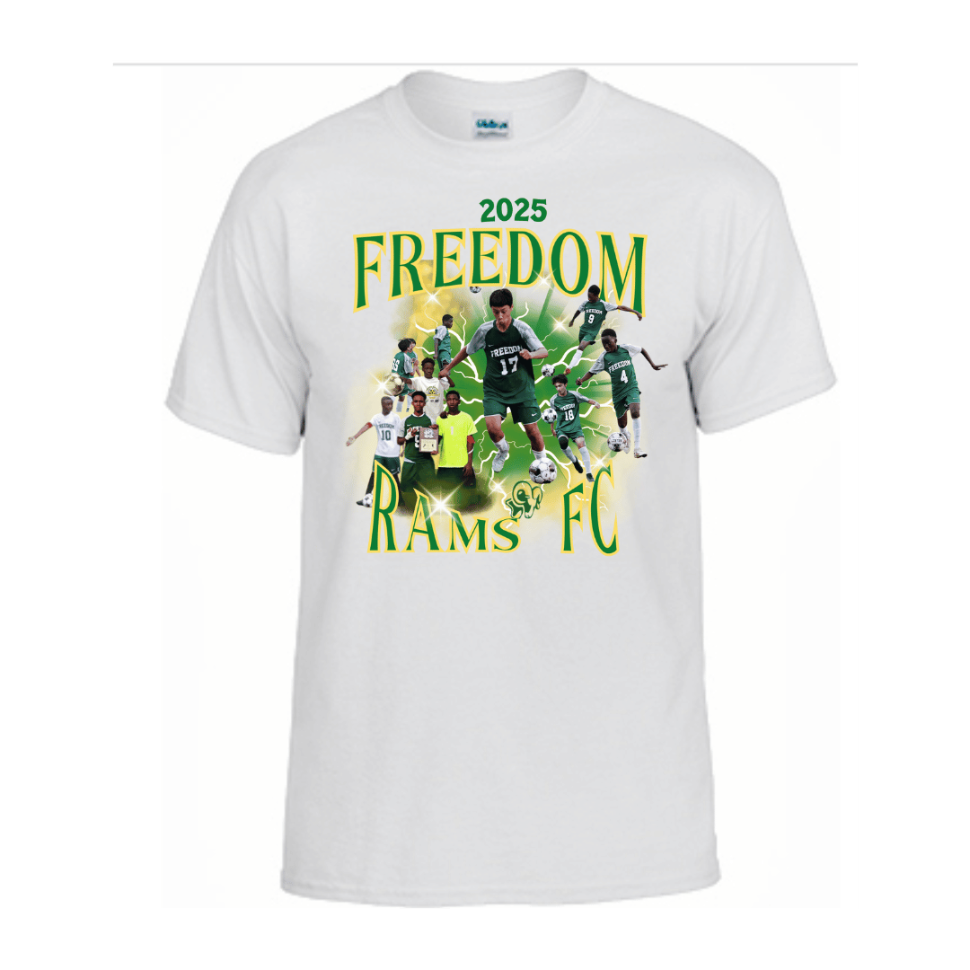 Unisex Short Sleeve T-Shirt (2025 Freedom FC Soccer Team Spirit wear)
