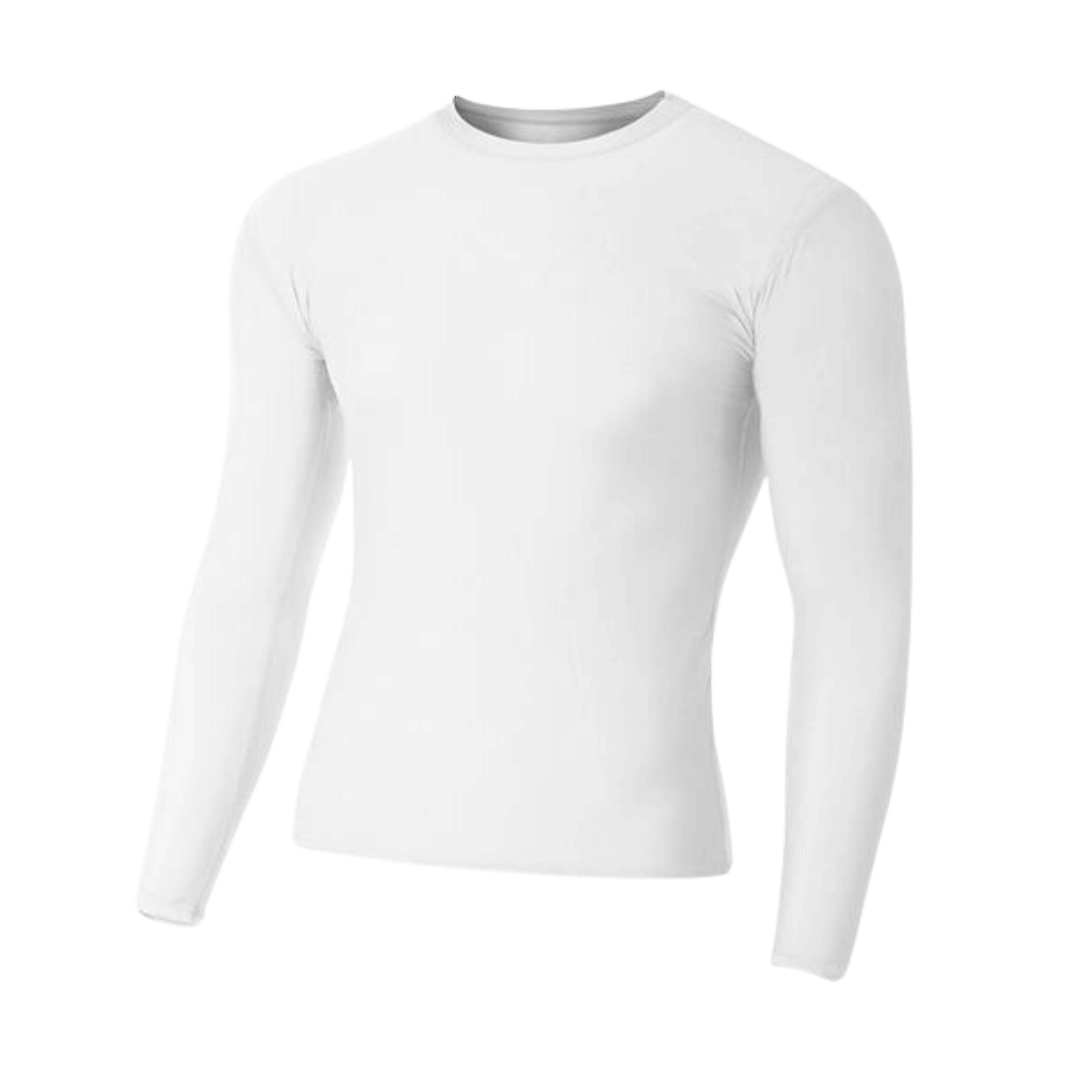 Adult/Youth Short and Long Sleeve Compression Crew Shirts
