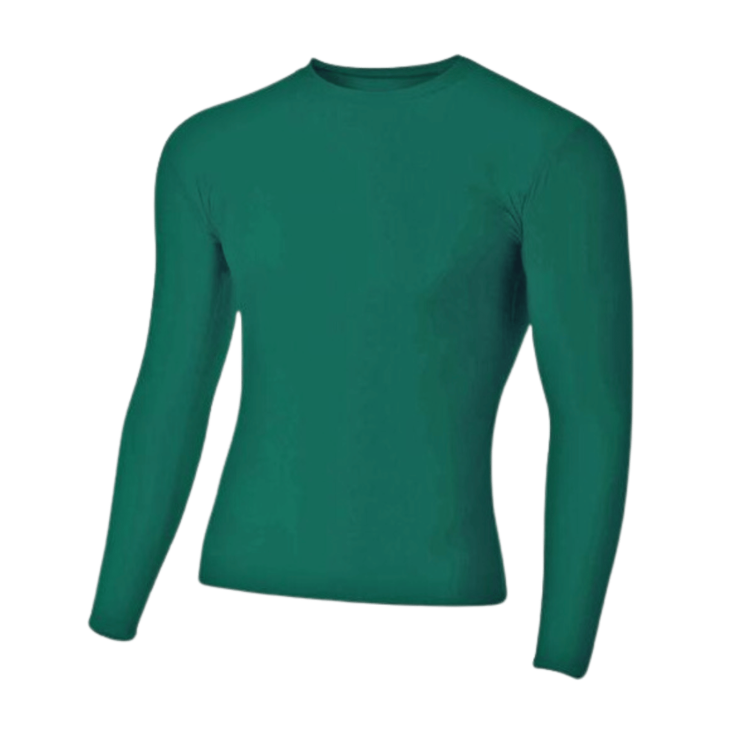Adult/Youth Short and Long Sleeve Compression Crew Shirts