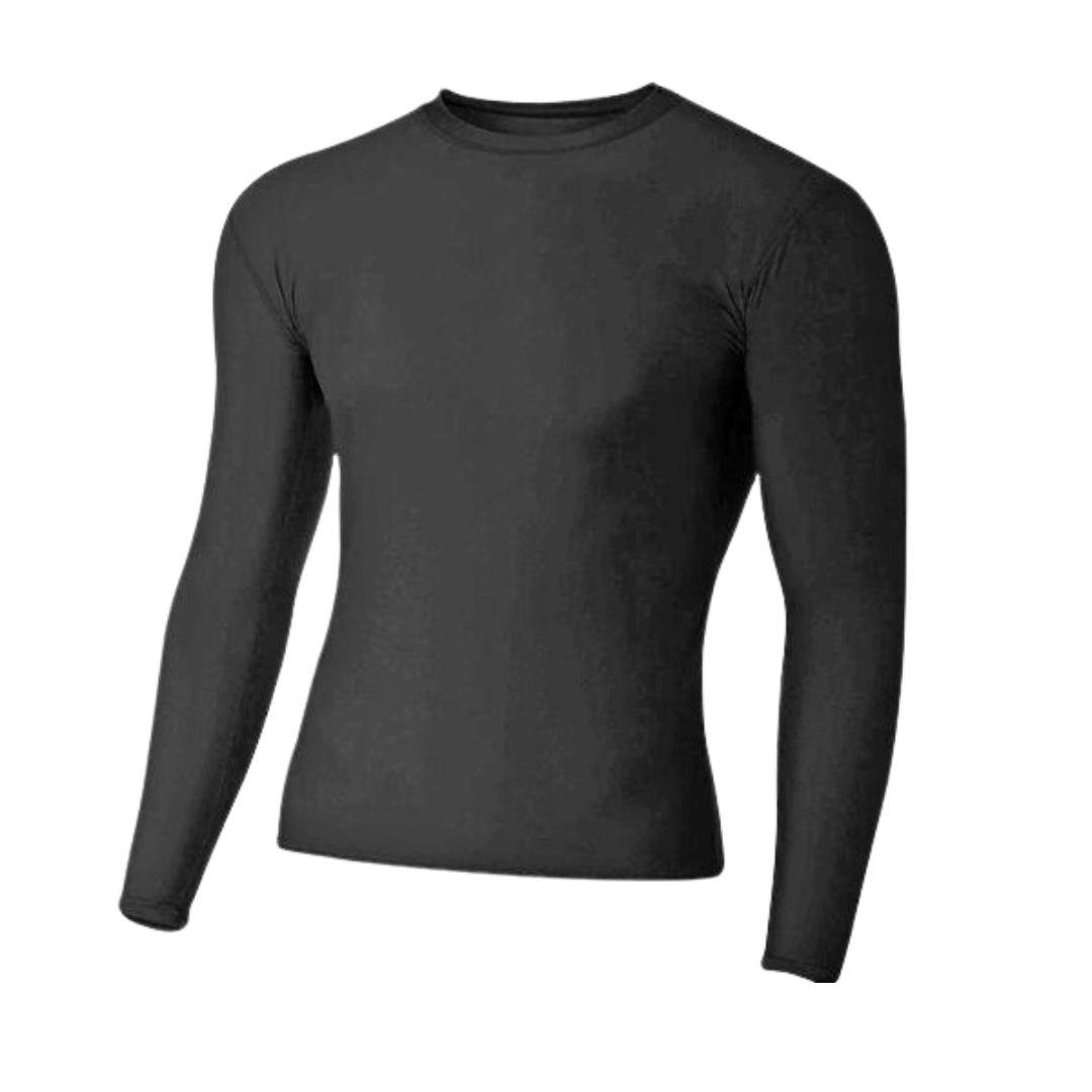 Adult/Youth Short and Long Sleeve Compression Crew Shirts