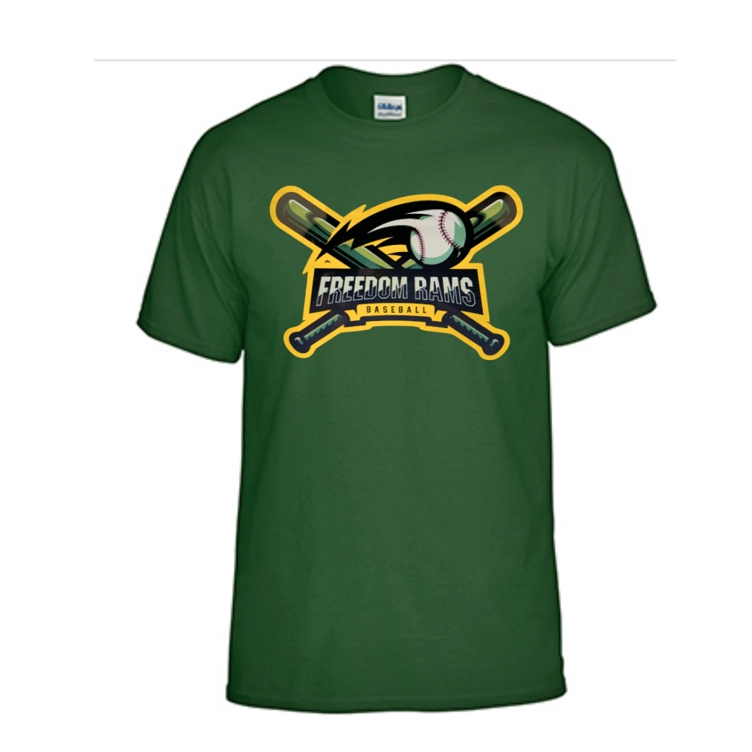 Unisex Short and Long Sleeve T-Shirt/Hoodie (Rams Basebell Team Spirit Wear2)