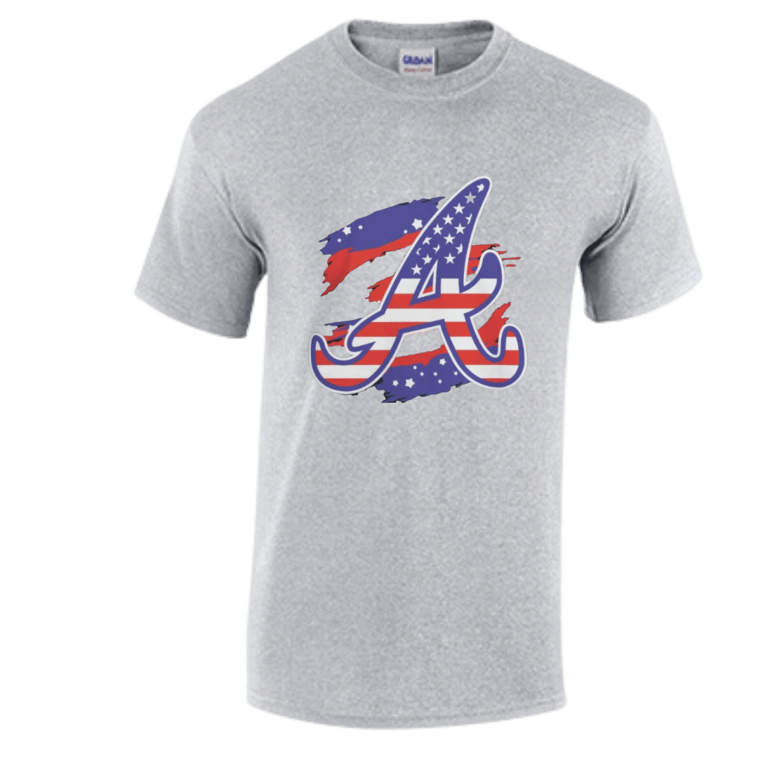 Unisex Short Sleeve T-Shirt (Patriotic A-Town Tee, Independence Day Merch)