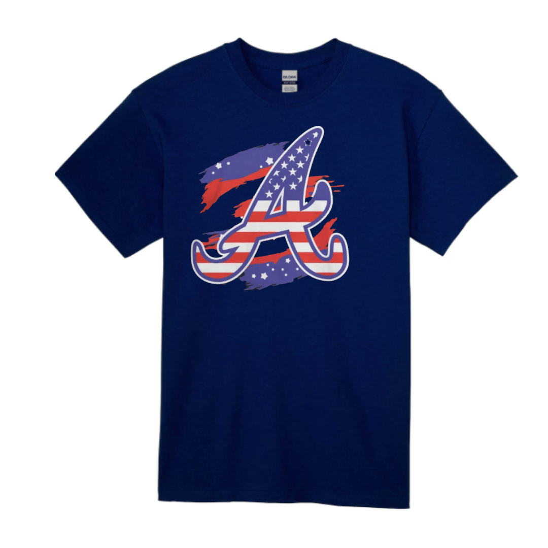 Unisex Short Sleeve T-Shirt (Patriotic A-Town Tee, Independence Day Merch)