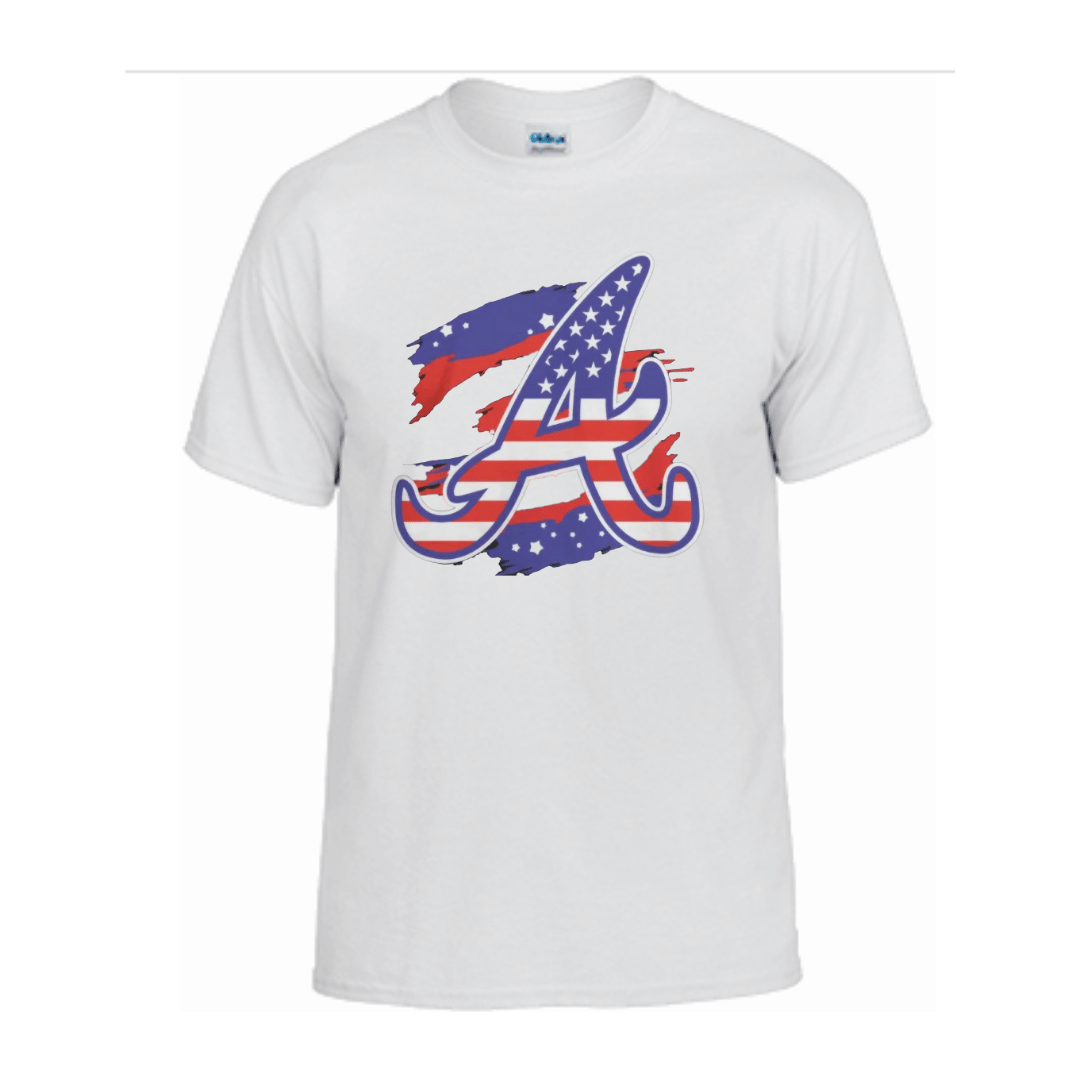 Unisex Short Sleeve T-Shirt (Patriotic A-Town Tee, Independence Day Merch)