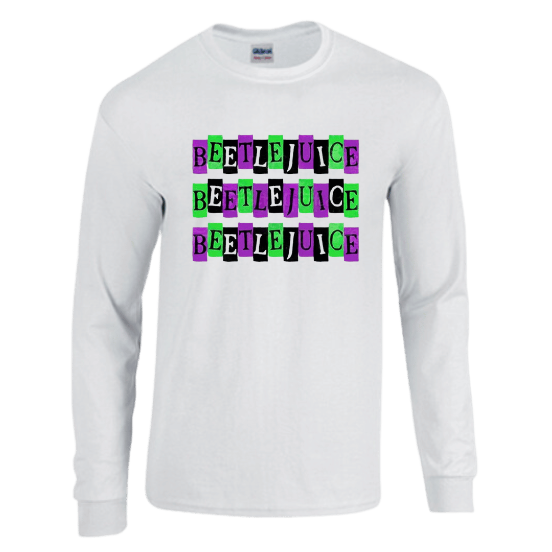 Unisex Short and Long Sleeve T-Shirt (Beetlejuice)