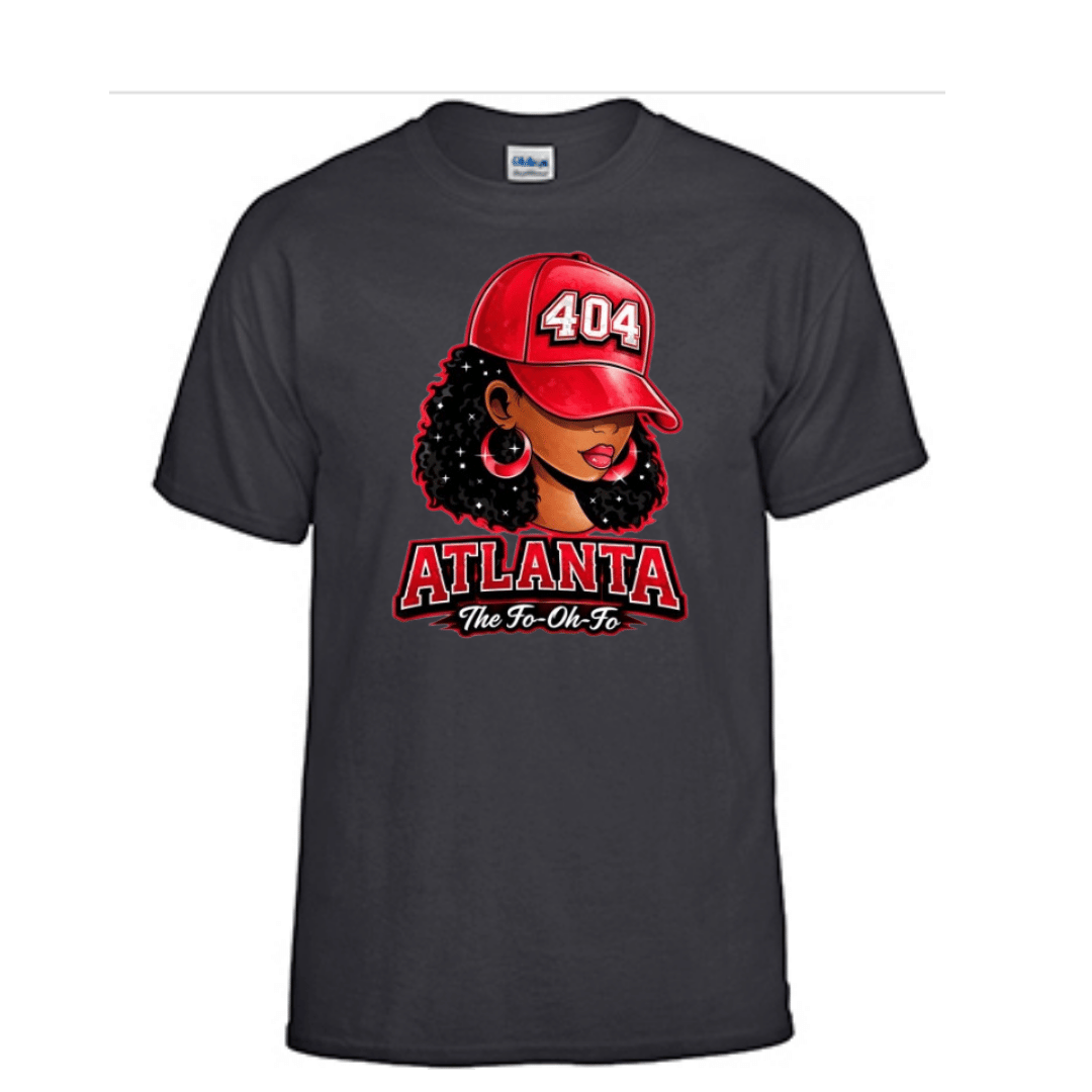 Unisex Short Sleeve T-Shirt (Atlanta Lady 404 Day Merch)