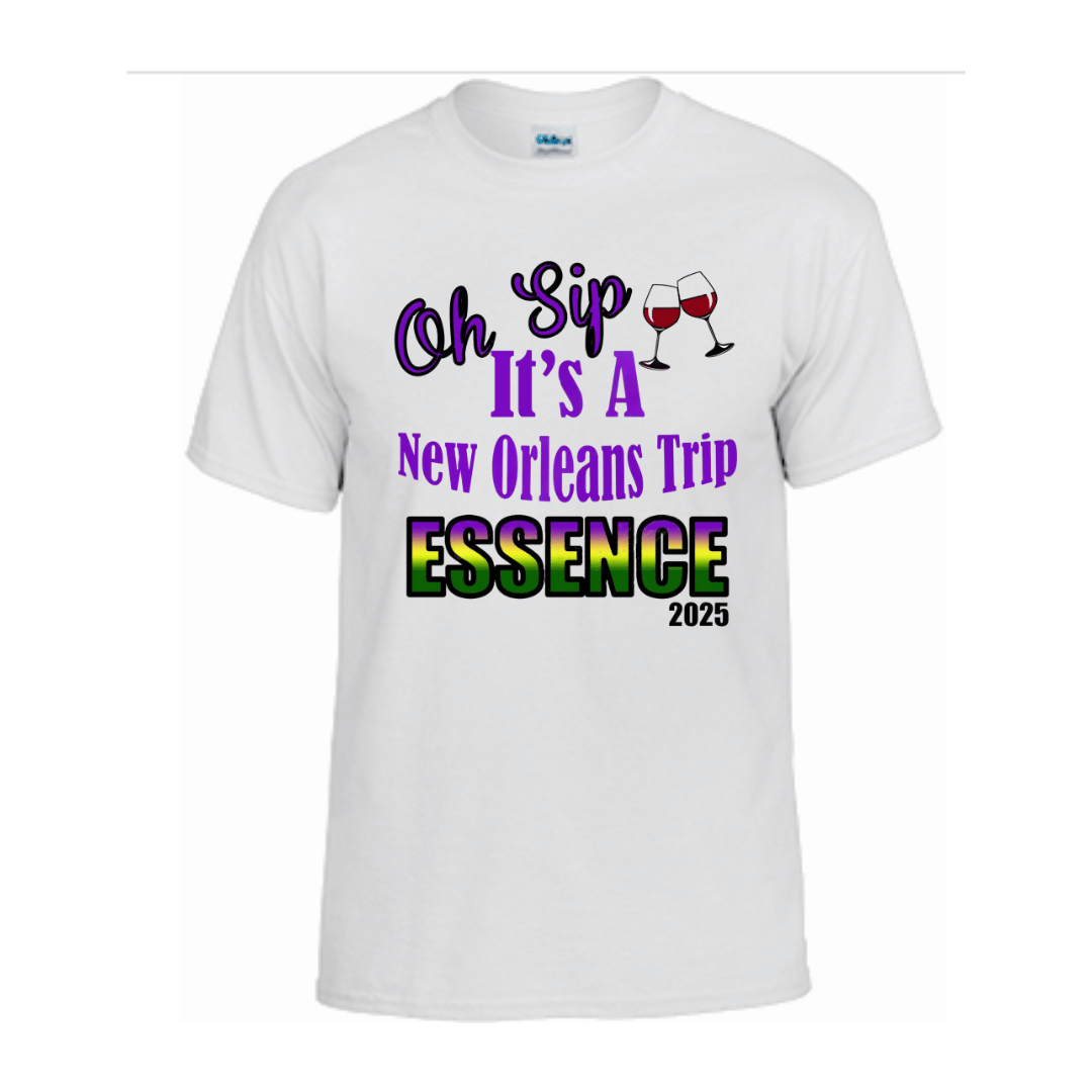 Unisex Short Sleeve T-Shirt (Essence Festival 2025 Tee, Vacation Merch)