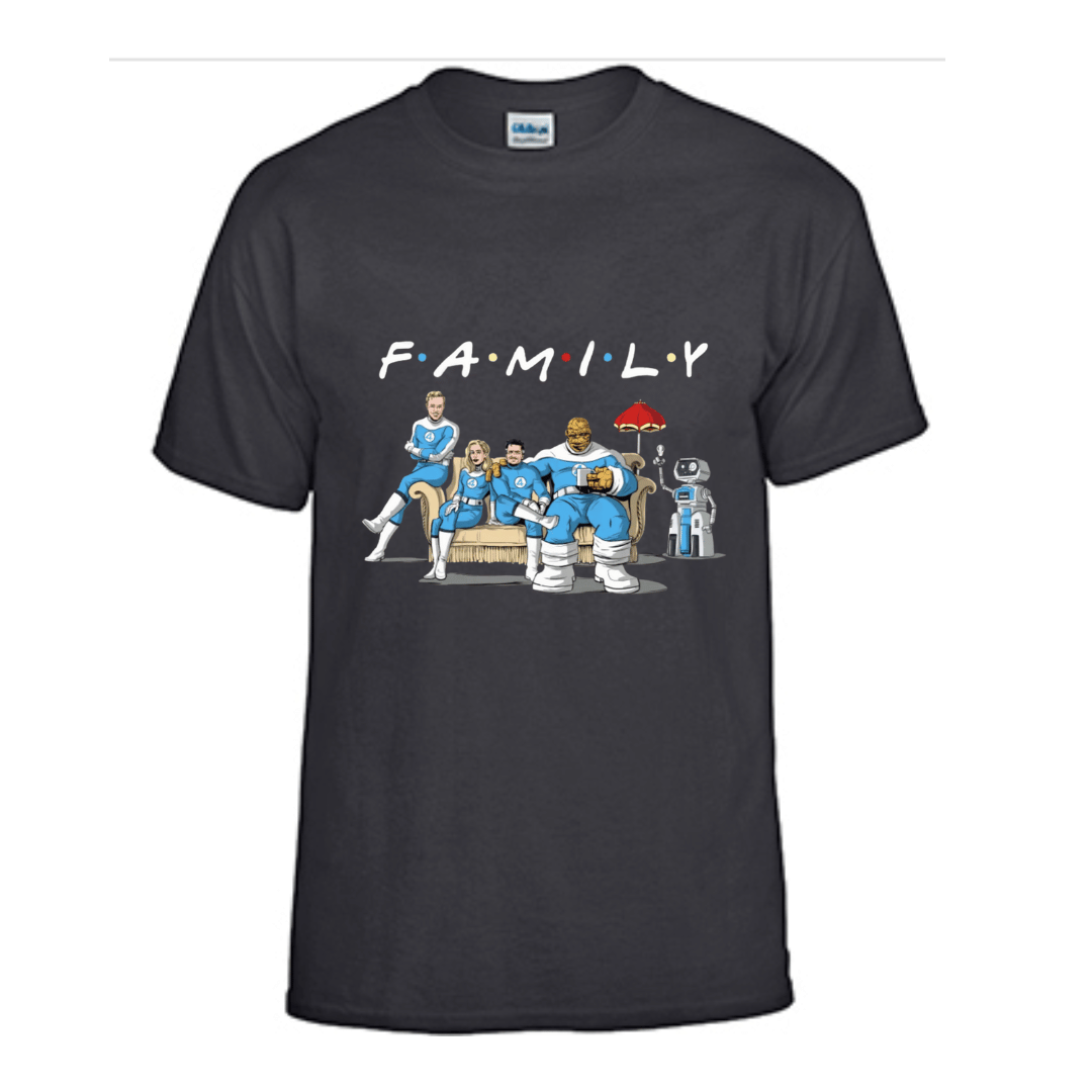 Unisex Short Sleeve T-Shirt (Fantastic Four "Family" Tees)
