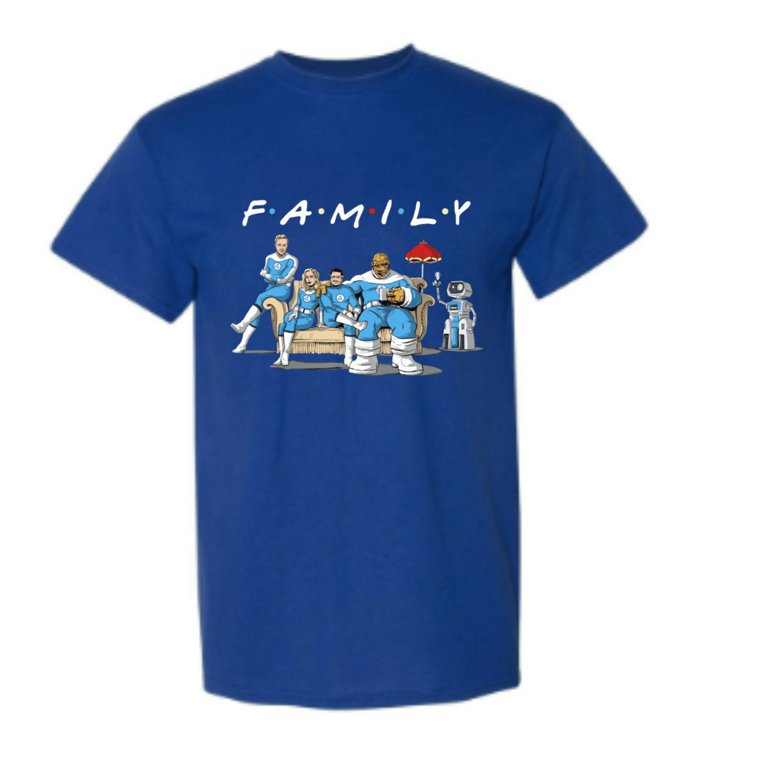 Unisex Short Sleeve T-Shirt (Fantastic Four "Family" Tees)