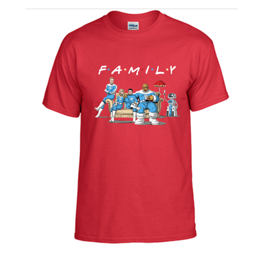 Unisex Short Sleeve T-Shirt (Fantastic Four "Family" Tees)