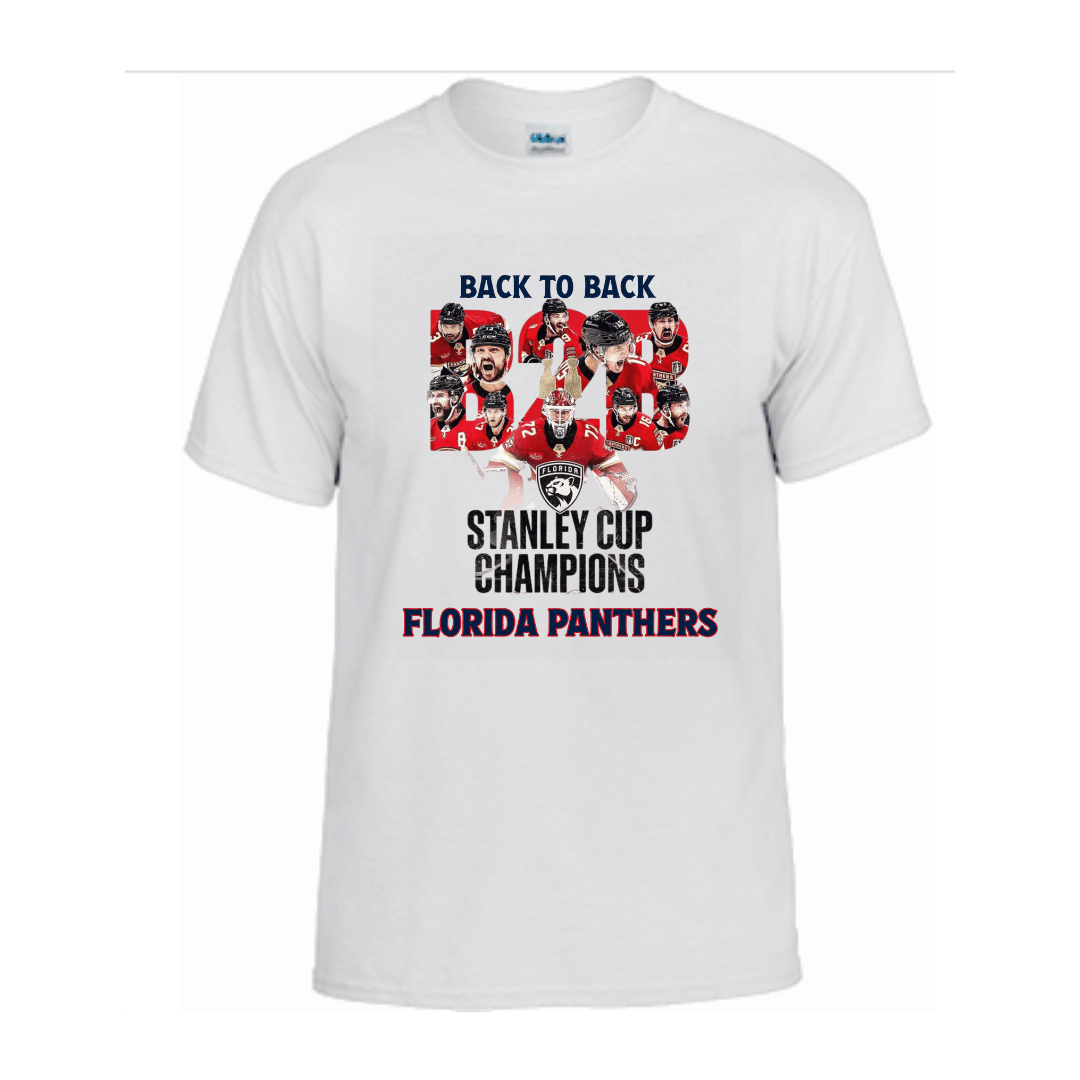 Unisex Short Sleeve T-Shirt (Florida Panthers 2025 Championship Tees)