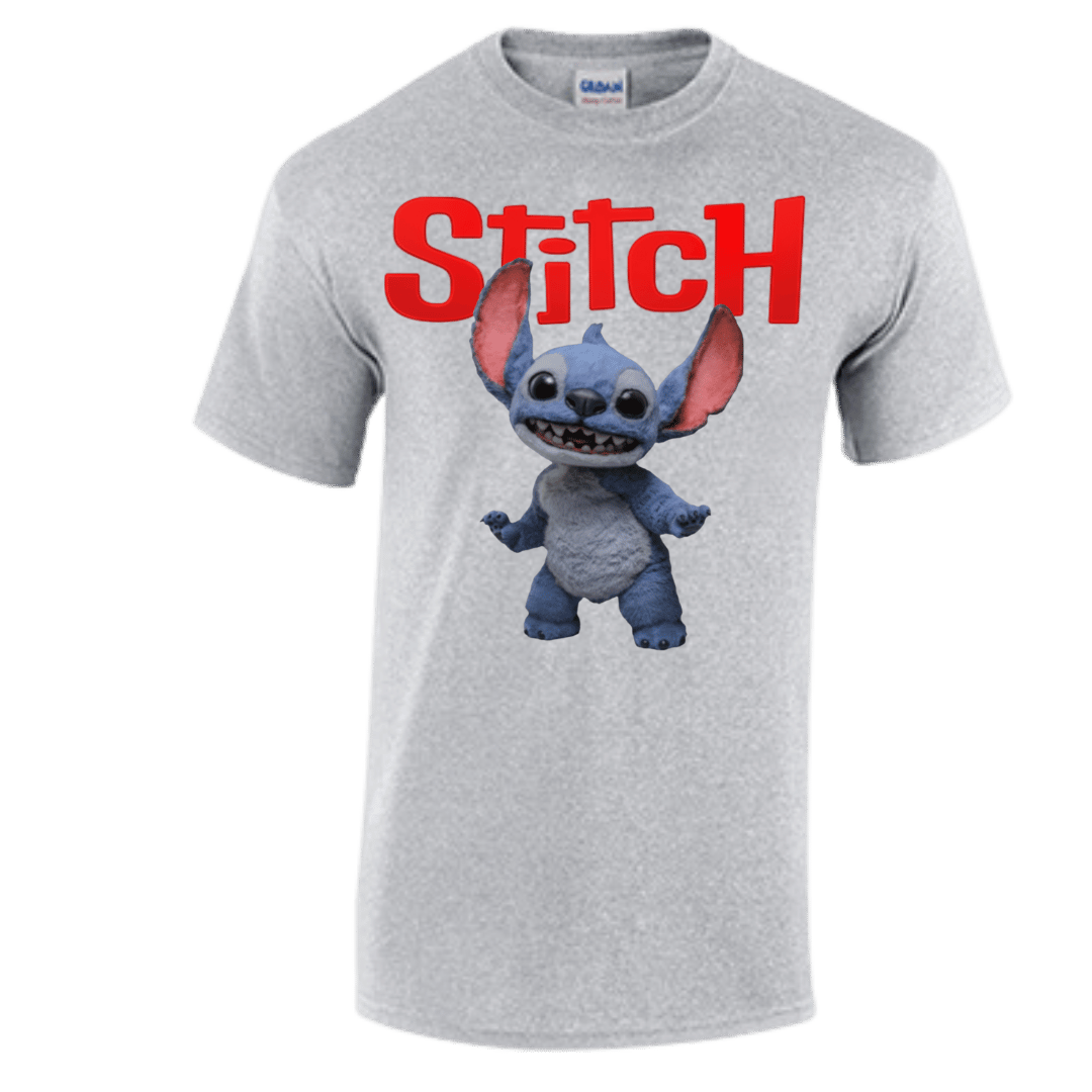 Unisex Short Sleeve T-Shirt (Stitch Movie Tee)