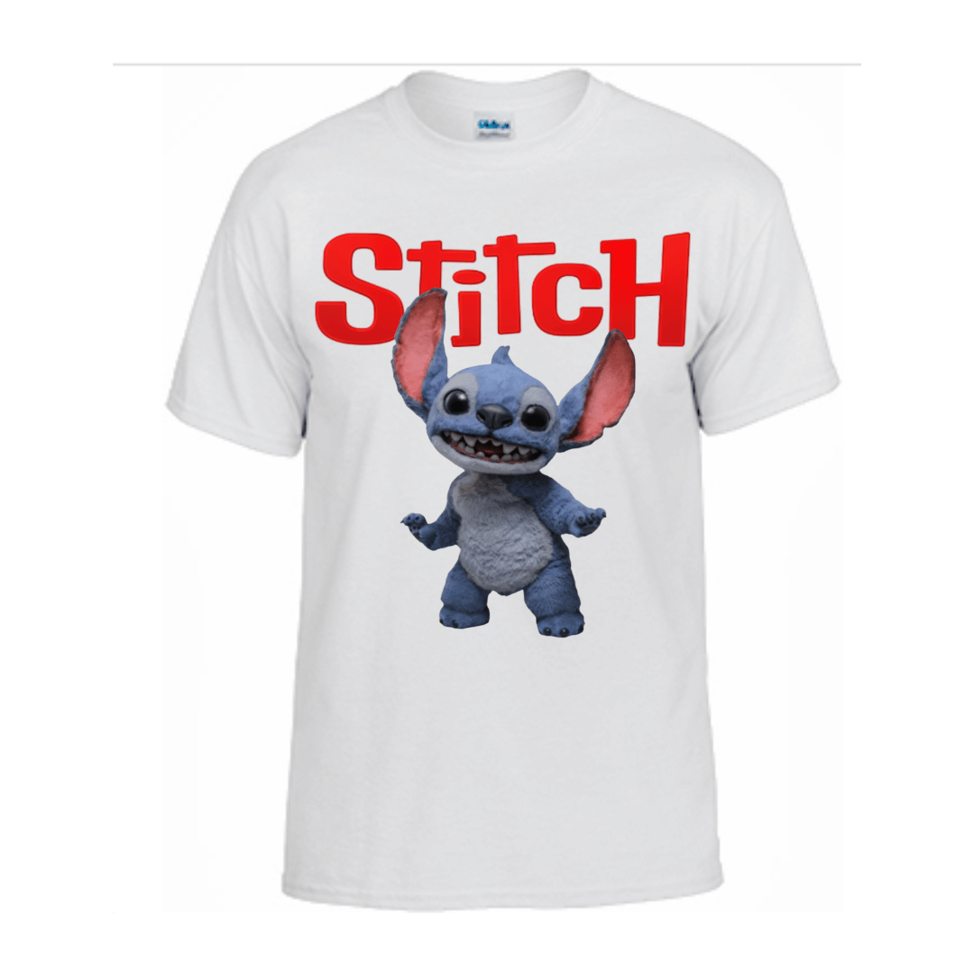 Unisex Short Sleeve T-Shirt (Stitch Movie Tee)