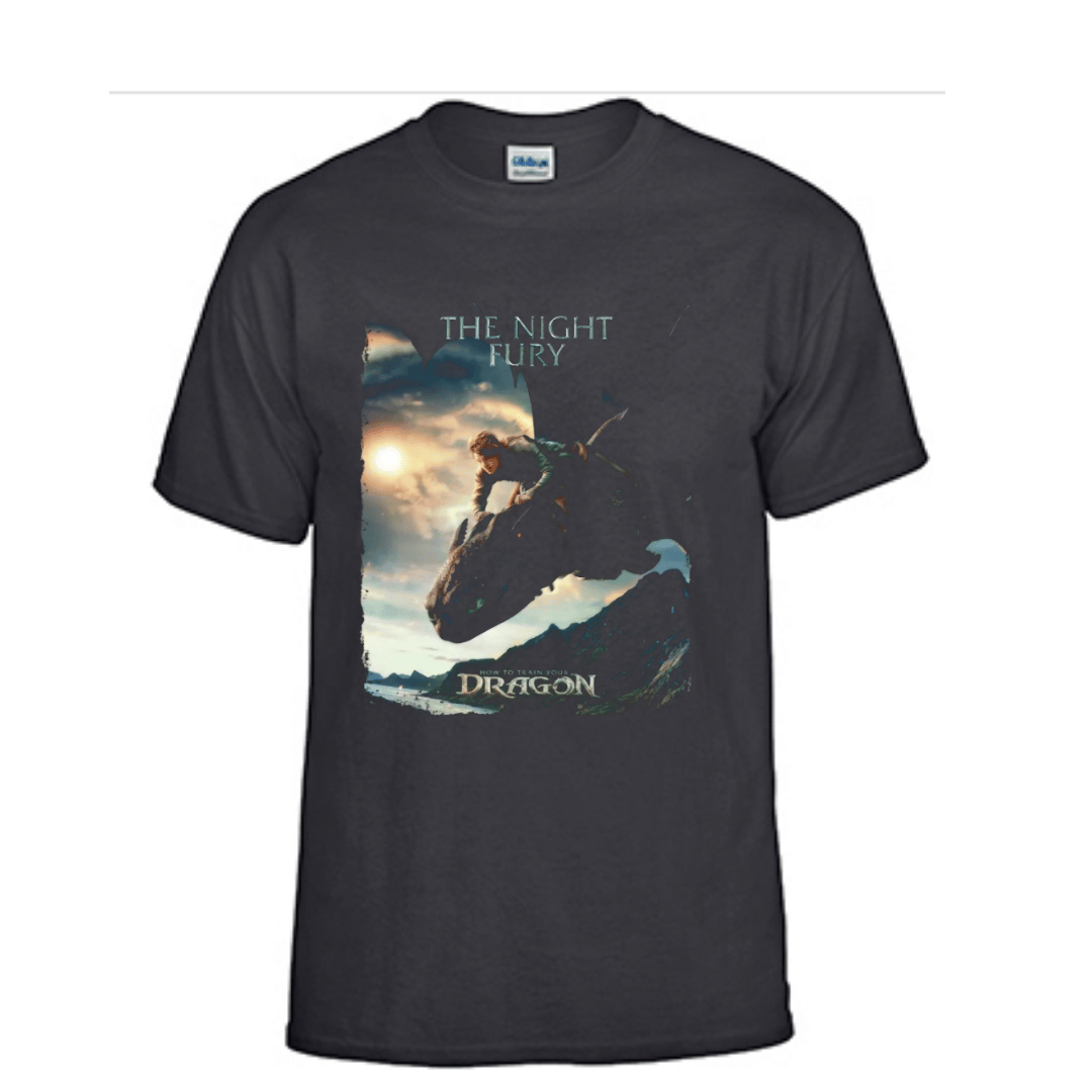 Unisex Short Sleeve T-Shirt (How To Train Your Dragon Movie Tee)