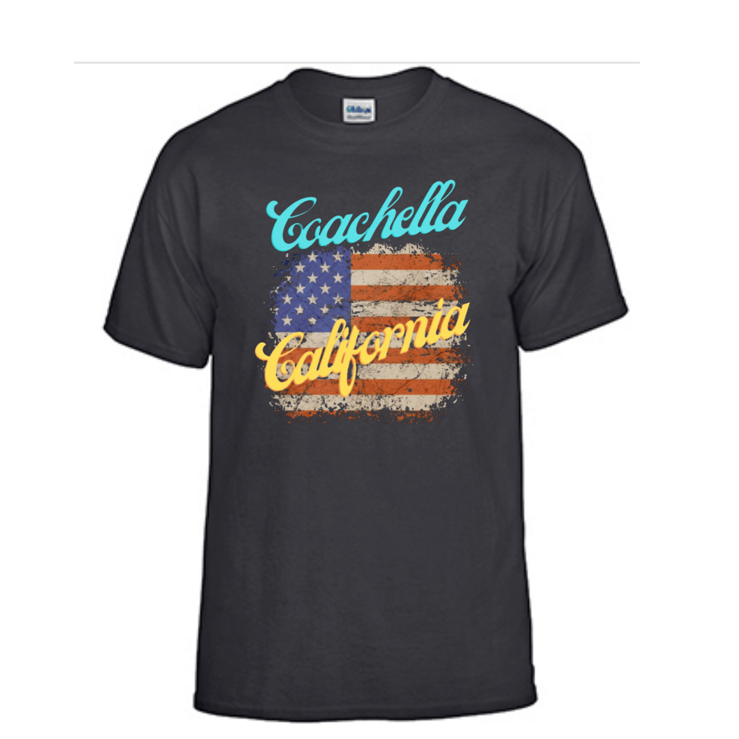 Unisex Short Sleeve T-Shirt (Coachella Tees)