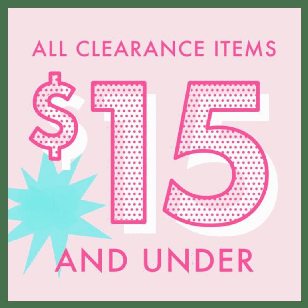 $15 or below Sale