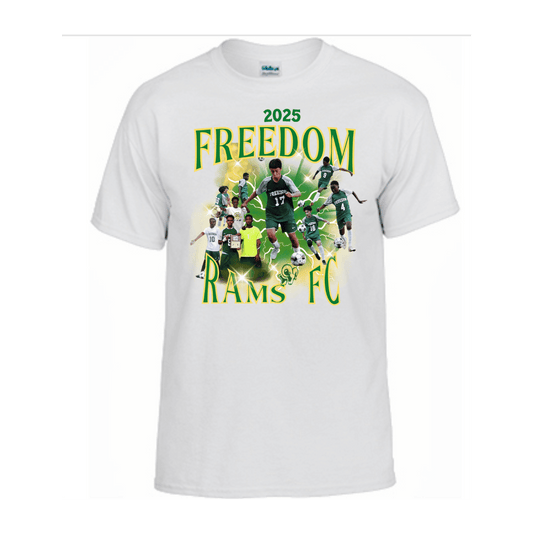 Unisex Short Sleeve T-Shirt (2025 Freedom FC Soccer Team Spirit wear)
