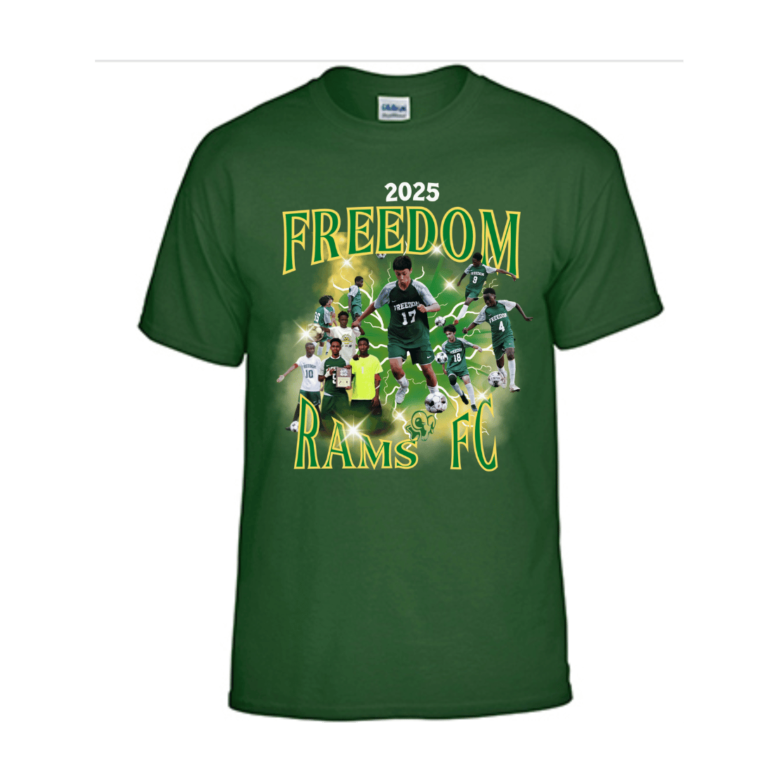 Unisex Short Sleeve T-Shirt (2025 Freedom FC Soccer Team Spirit wear)