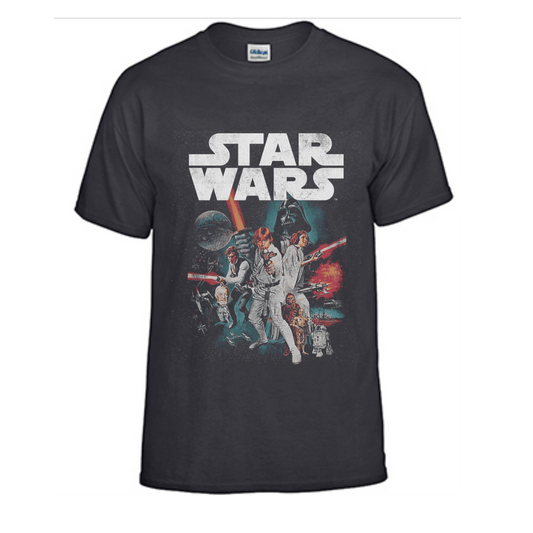 Unisex Short Sleeve T-Shirt (Star Wars 70's)