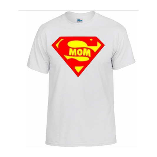 Unisex Short Sleeve T-Shirt (Mother's Day/Super Mom Tee)