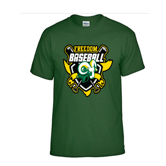 Unisex Short and Long Sleeve T-Shirt (Rams Basebell Team Spirit Wear)