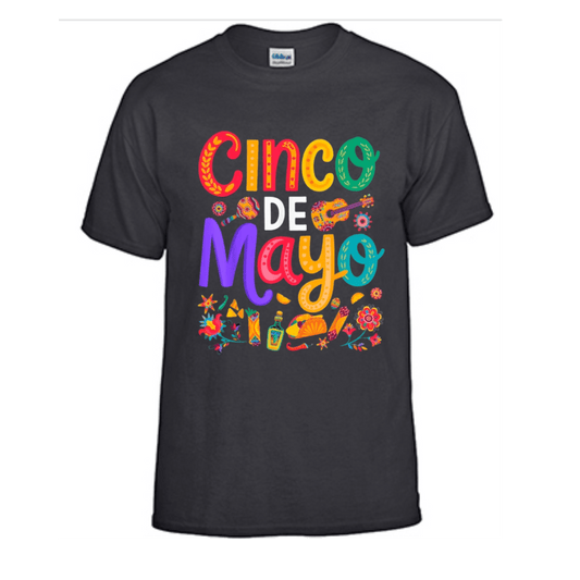 Unisex Short Sleeve T-Shirt (Cinco De Mayo)