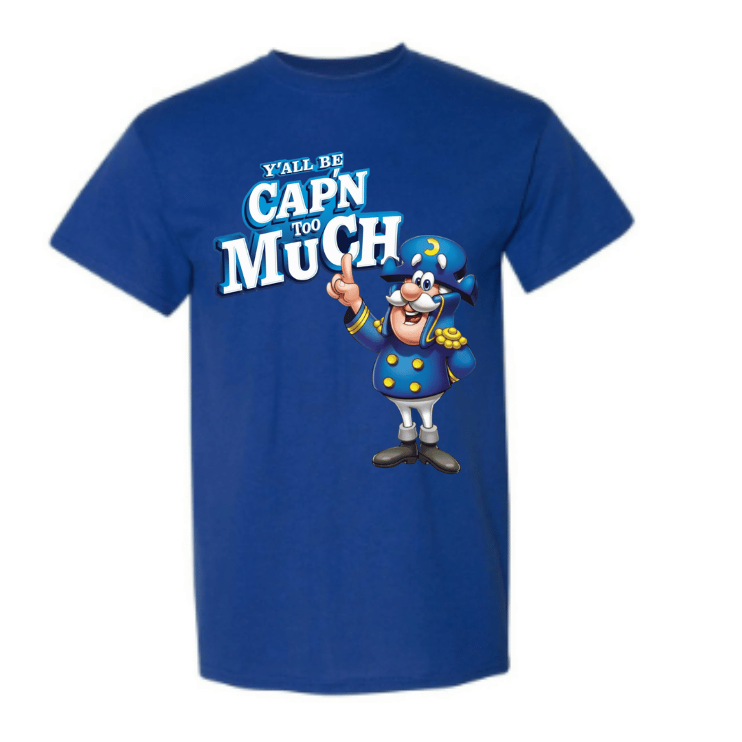 Unisex Short Sleeve T-Shirt (CAPN too MUCH)