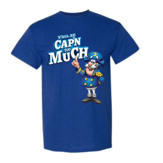 Unisex Short Sleeve T-Shirt (CAPN too MUCH)