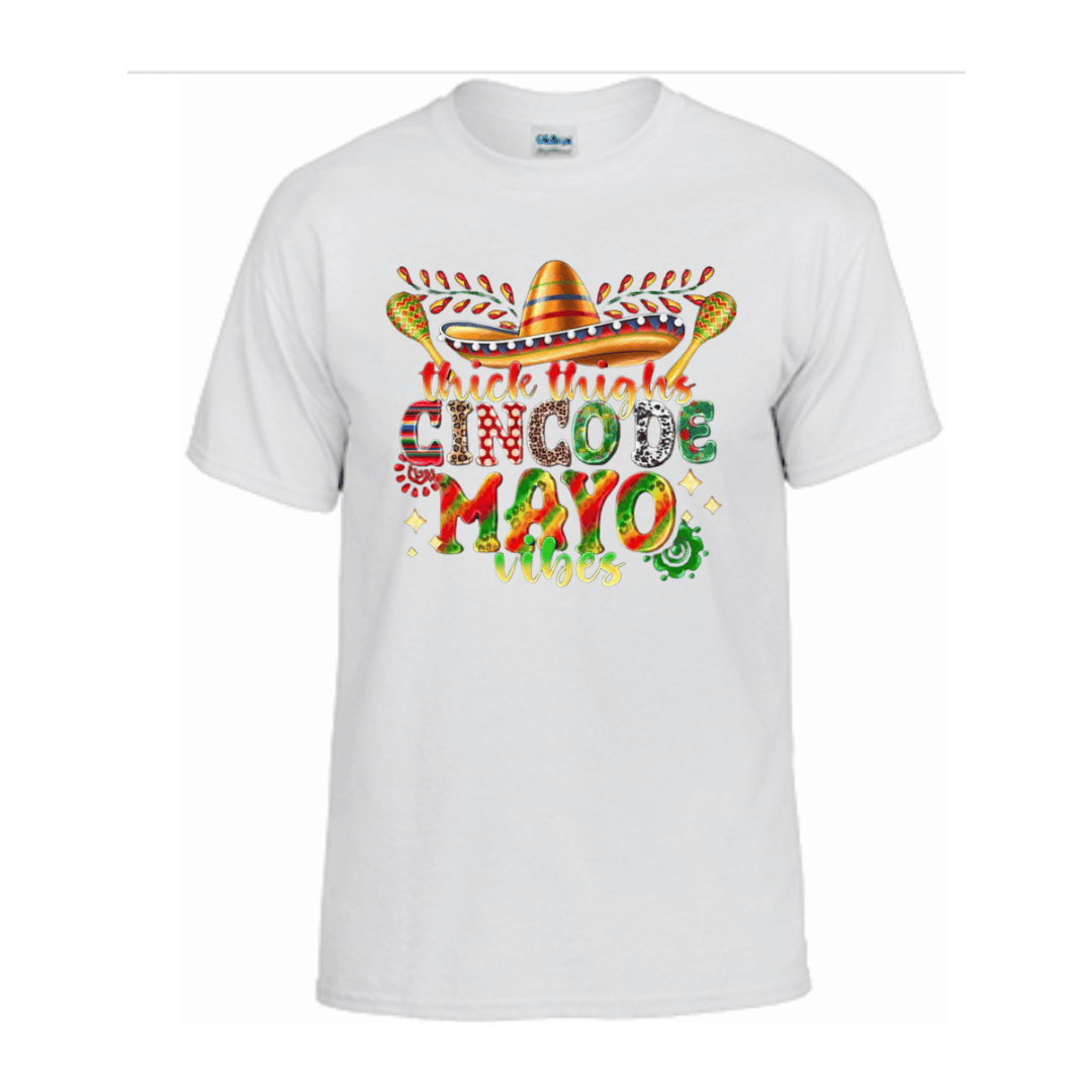 Unisex Short Sleeve T-Shirt (Cinco De Mayo)