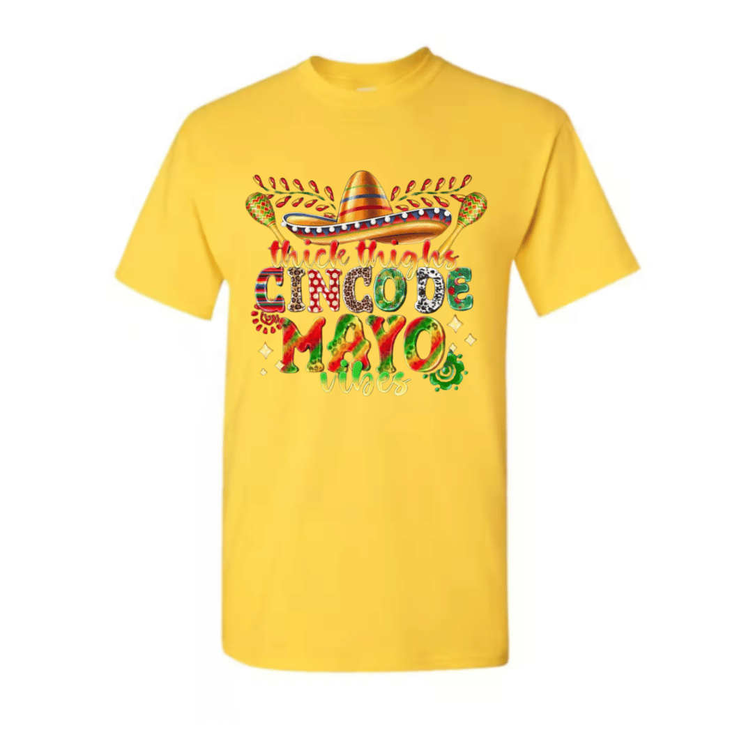 Unisex Short Sleeve T-Shirt (Cinco De Mayo)