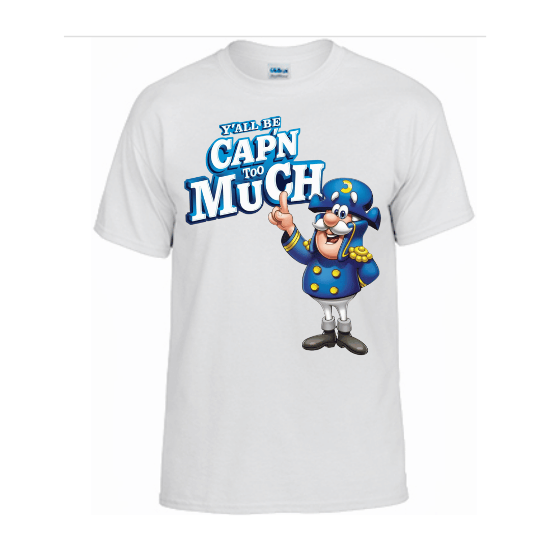 Unisex Short Sleeve T-Shirt (CAPN too MUCH)