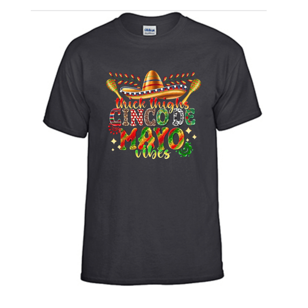 Unisex Short Sleeve T-Shirt (Cinco De Mayo)