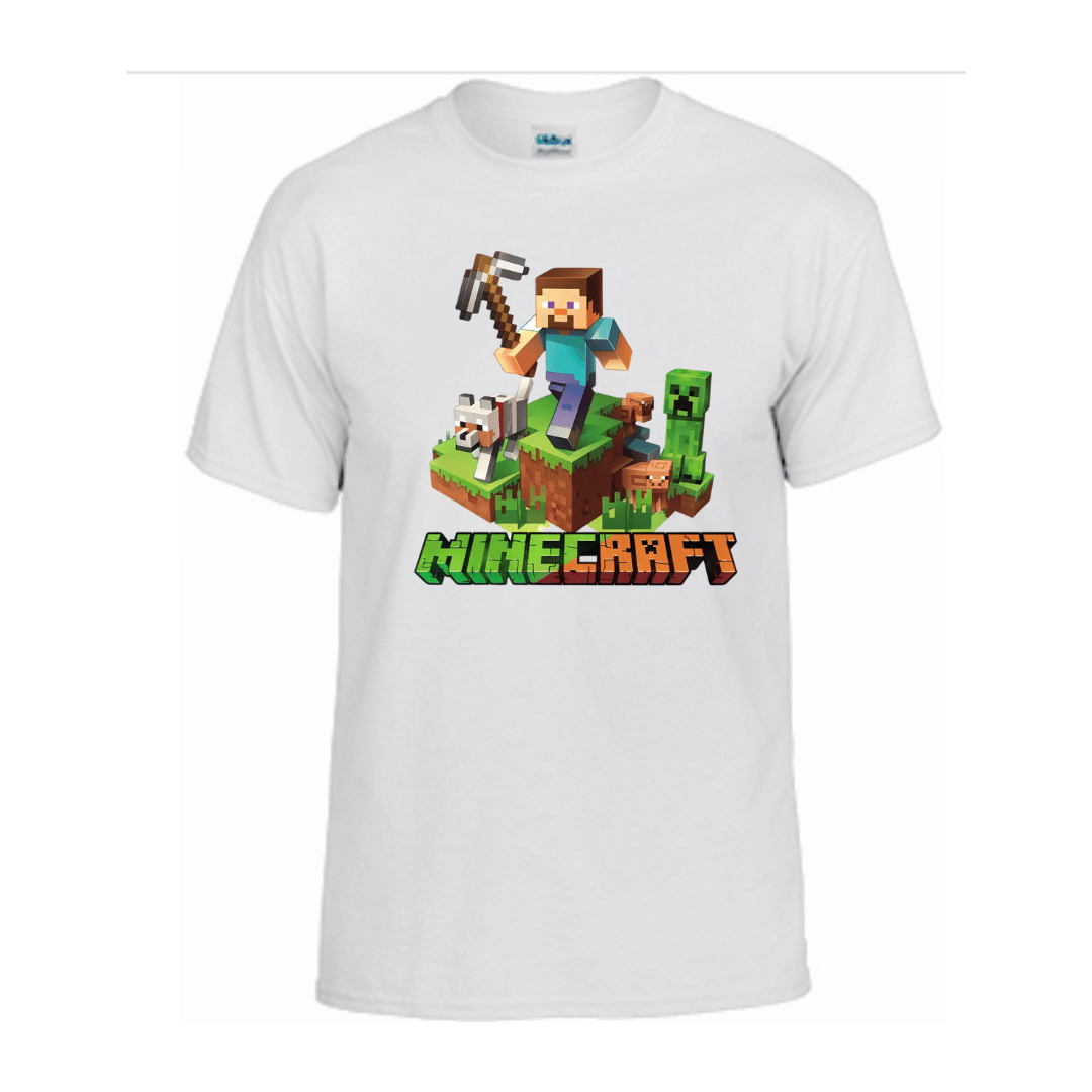 Unisex Short Sleeve T-Shirt (Minecraft)