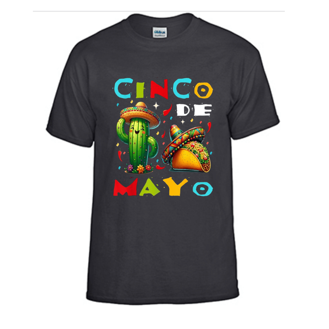 Unisex Short Sleeve T-Shirt (Cinco De Mayo)