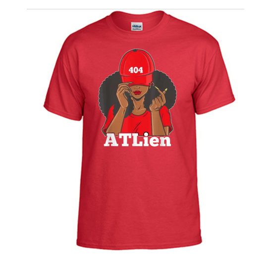Unisex Short Sleeve T-Shirt (Atlanta Lady 404 Day Merch)