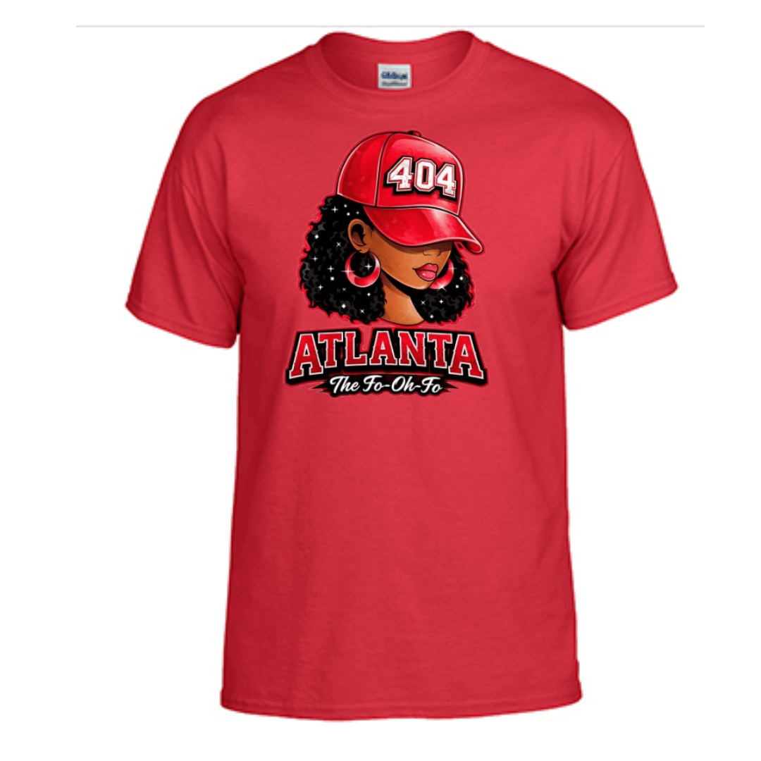 Unisex Short Sleeve T-Shirt (Atlanta Lady 404 Day Merch)
