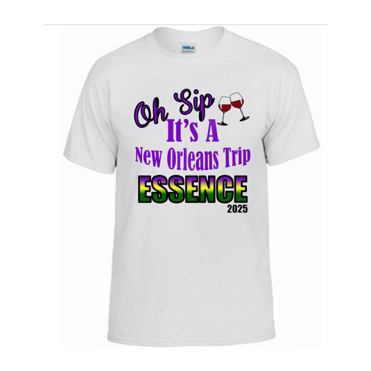 Unisex Short Sleeve T-Shirt (Essence Festival 2025 Tee, Vacation Merch)