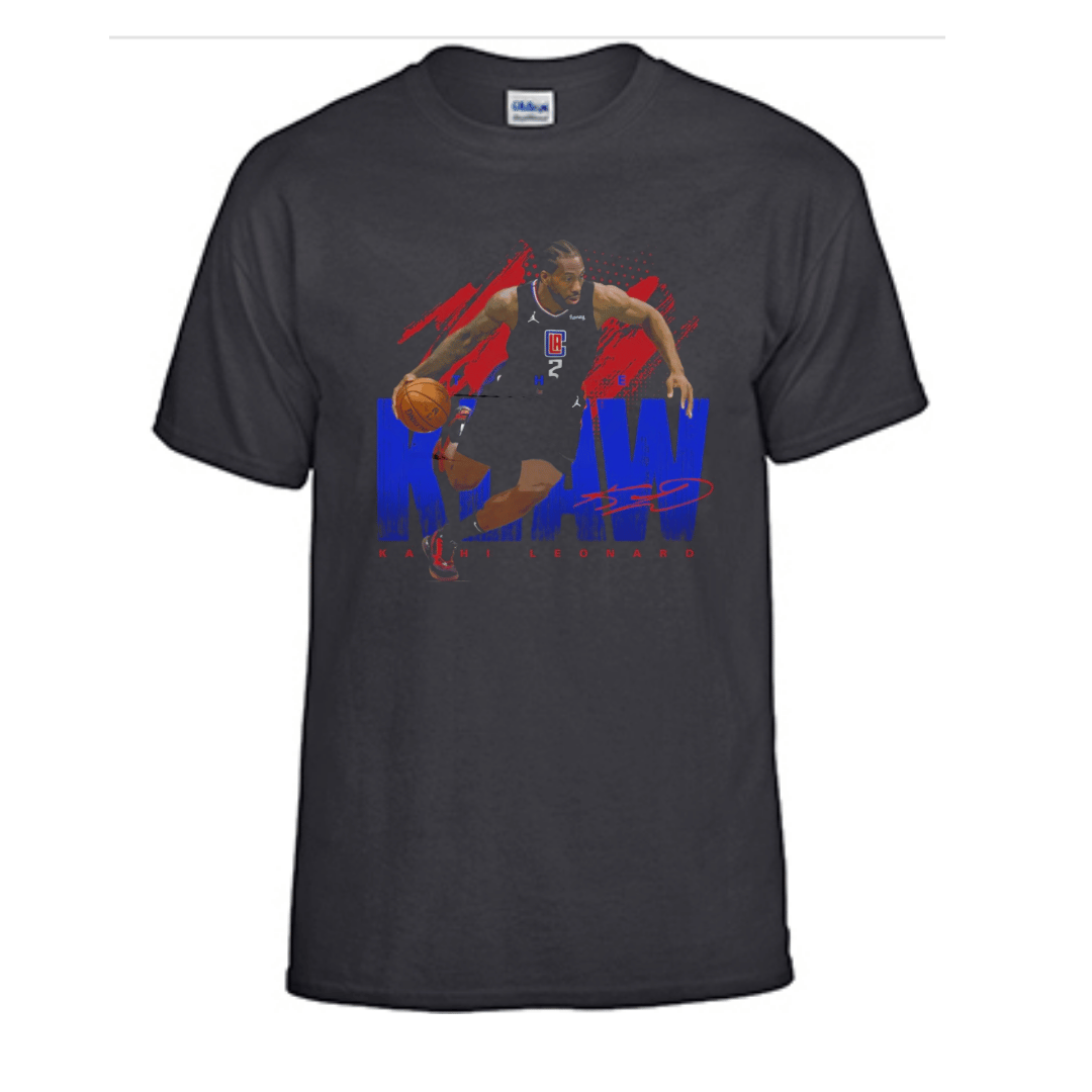 Unisex Short Sleeve T-Shirt (Kawhi Leonard LA Clippers)