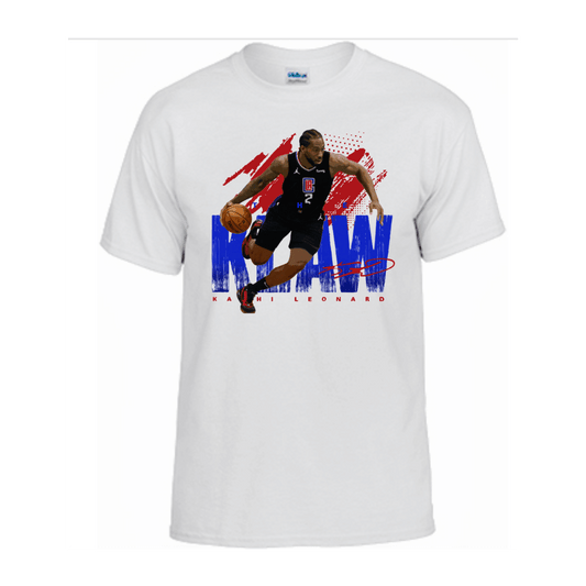 Unisex Short Sleeve T-Shirt (Kawhi Leonard LA Clippers)