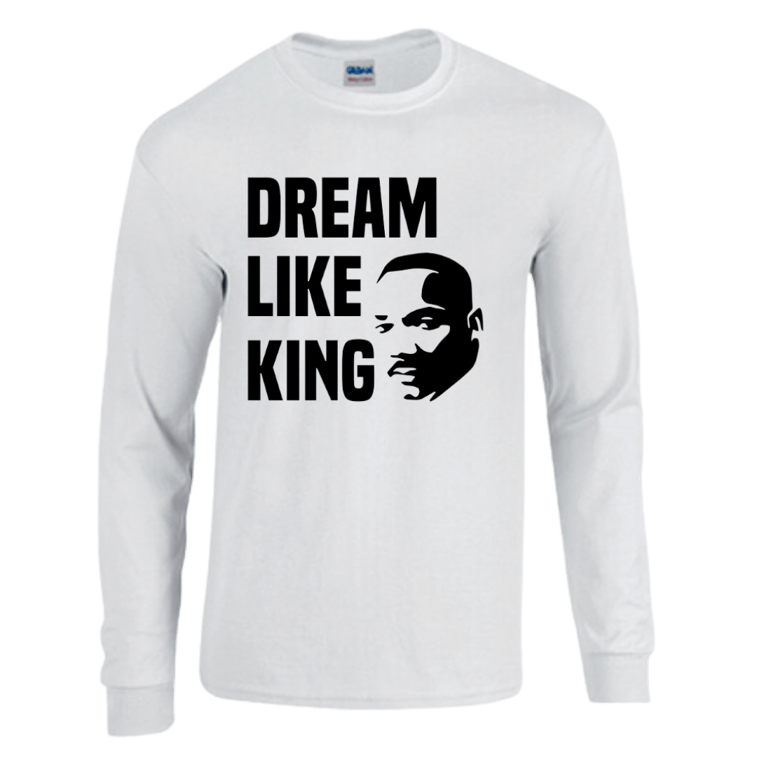 Unisex Short and Long Sleeve T-Shirt (MLK Collection v1)