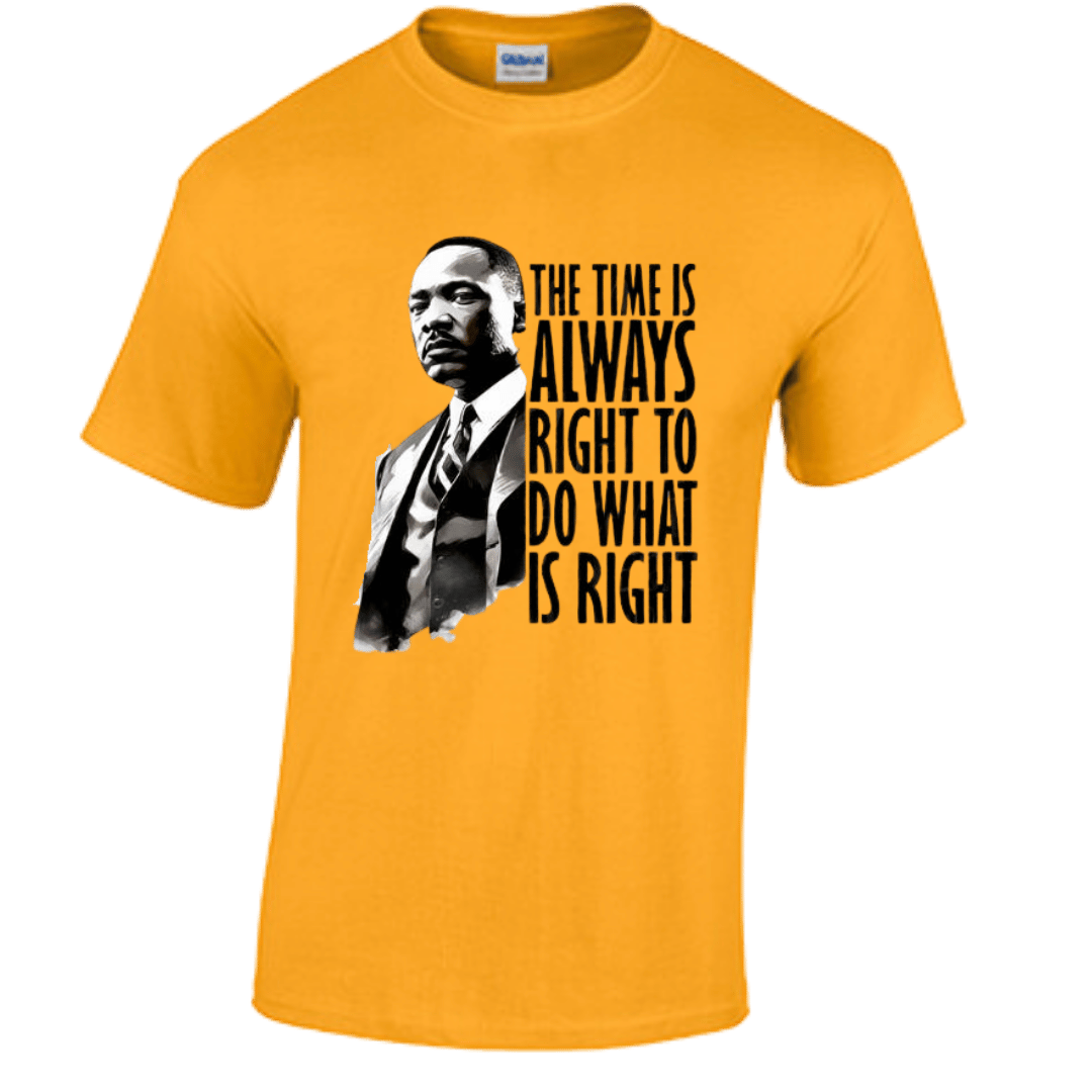 Unisex Short and Long Sleeve T-Shirt (MLK Collection v1)