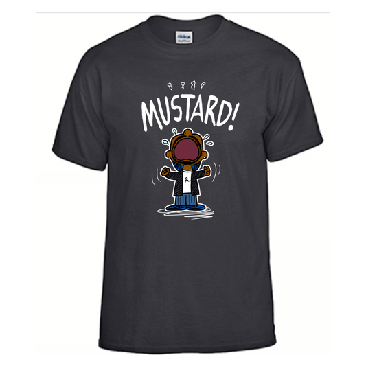 Unisex Short Sleeve T-Shirts (KDot Mustard MEME Shirts)