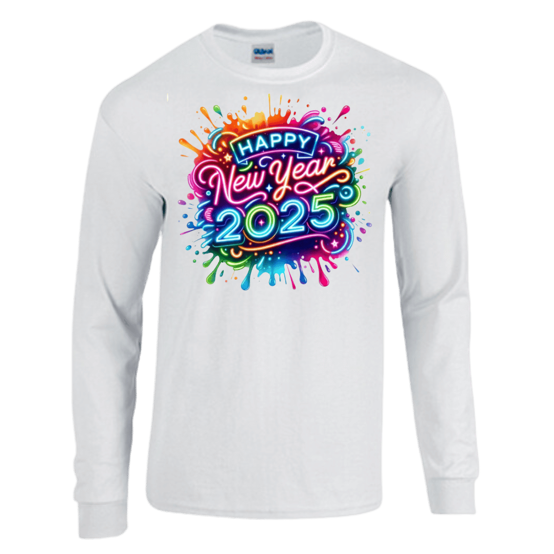 Unisex Short and Long Sleeve T-Shirt (New Year 2025)