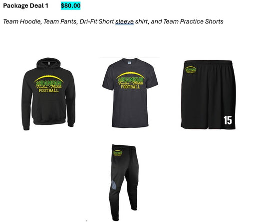 FMS Rams Football Team Package