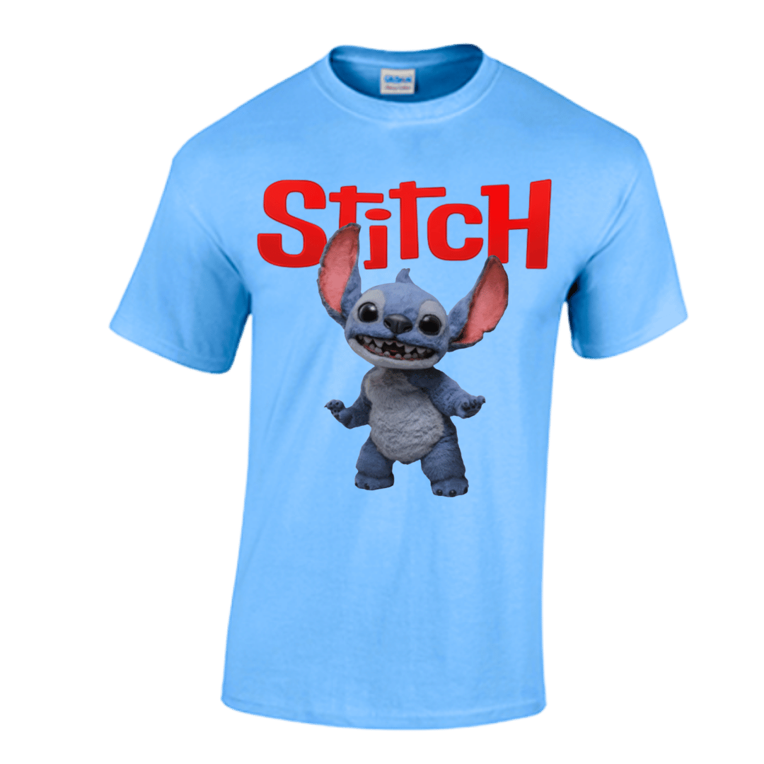 Unisex Short Sleeve T-Shirt (Stitch Movie Tee)