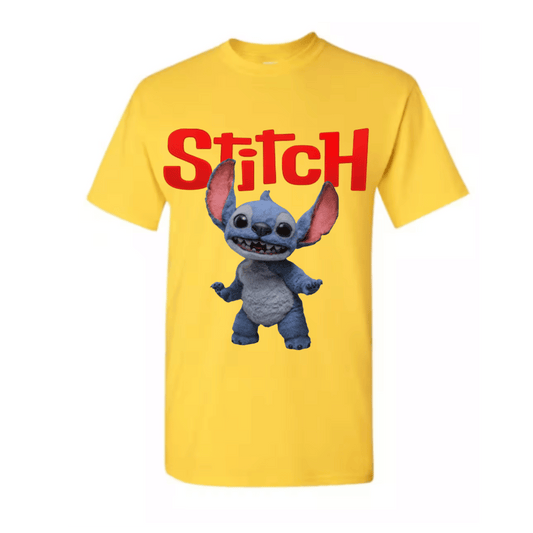Unisex Short Sleeve T-Shirt (Stitch Movie Tee)