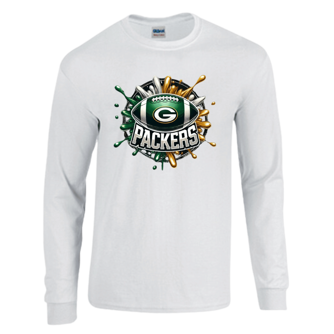 Unisex Short and Long Sleeve T-Shirt (GB Packers Football)