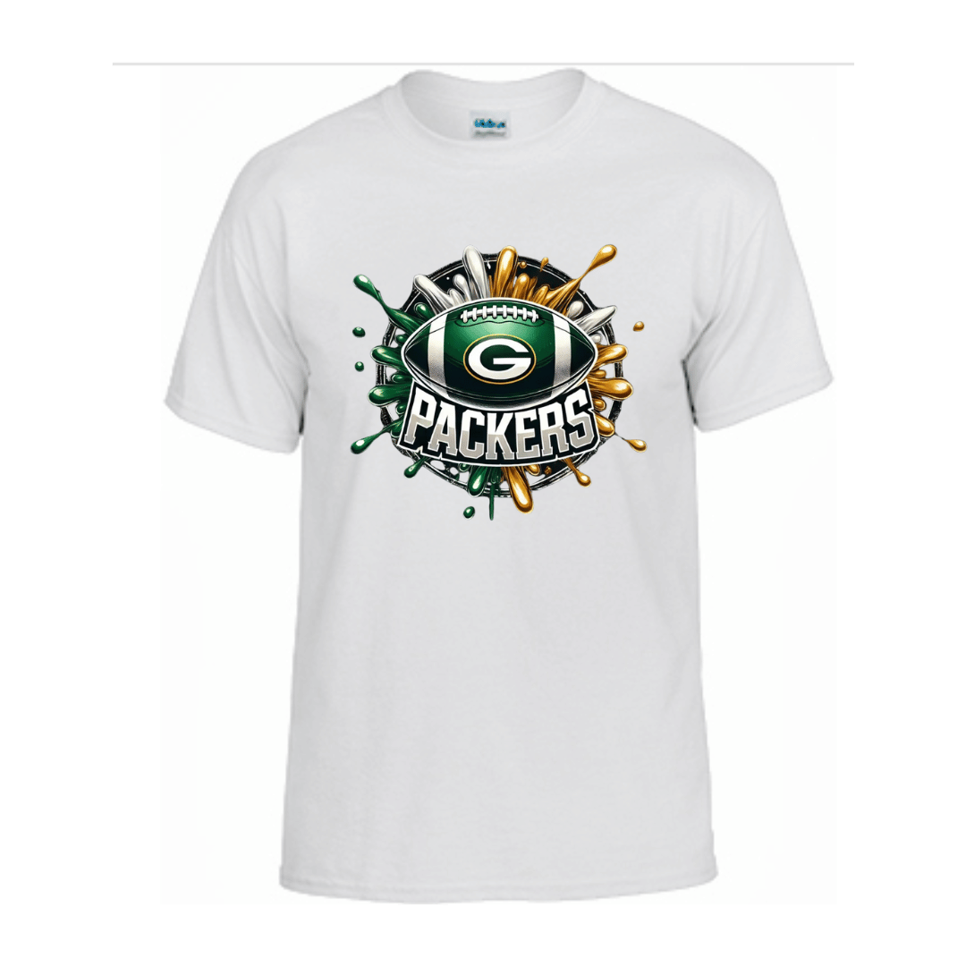 Unisex Short and Long Sleeve T-Shirt (GB Packers Football)