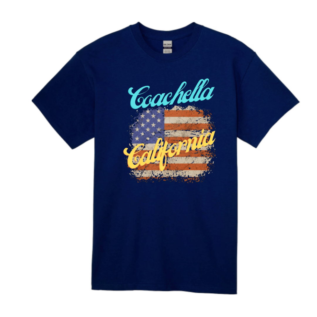 Unisex Short Sleeve T-Shirt (Coachella Tees)
